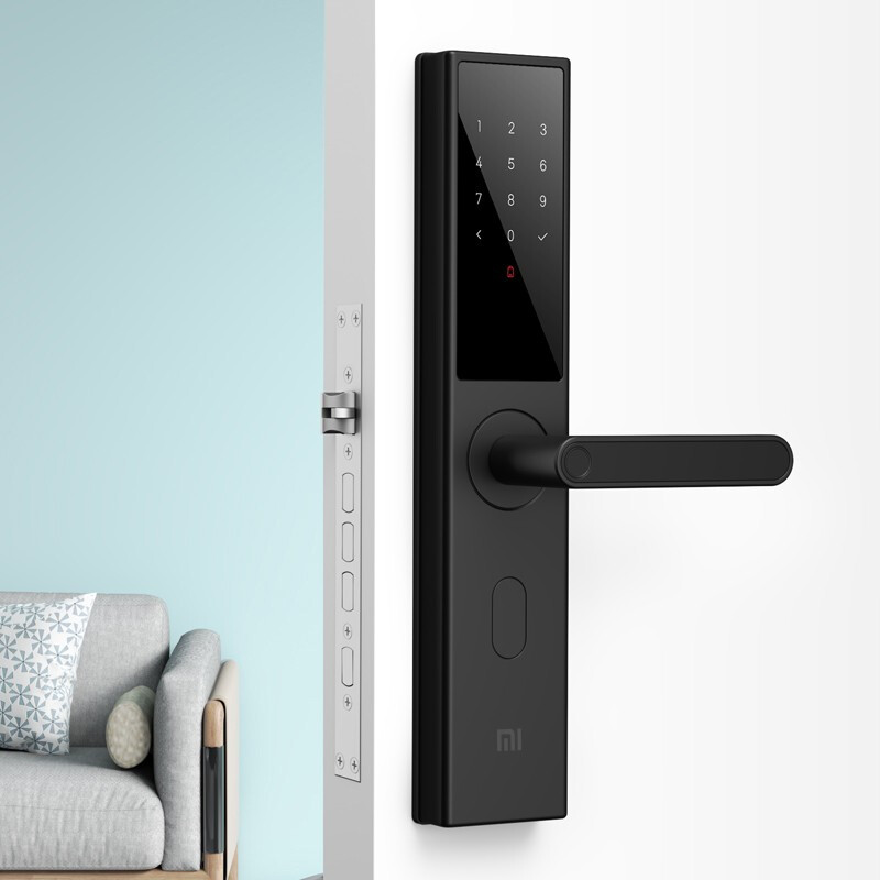 Оригинальный Смарт-замок Xiaomi Mijia, молодежная версия, Домашняя безопасность, дверной замок со сканером отпечатков пальцев, дверной замок класса с