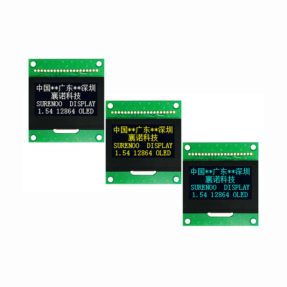 Реальный OLED-дисплей, 1,54 дюйма, 12864, 128*64, SSD1305, SSD1309, Параллельный Последовательный графический ЖК-модуль SPI I2C IIC, дисплей, LCM экранная панель