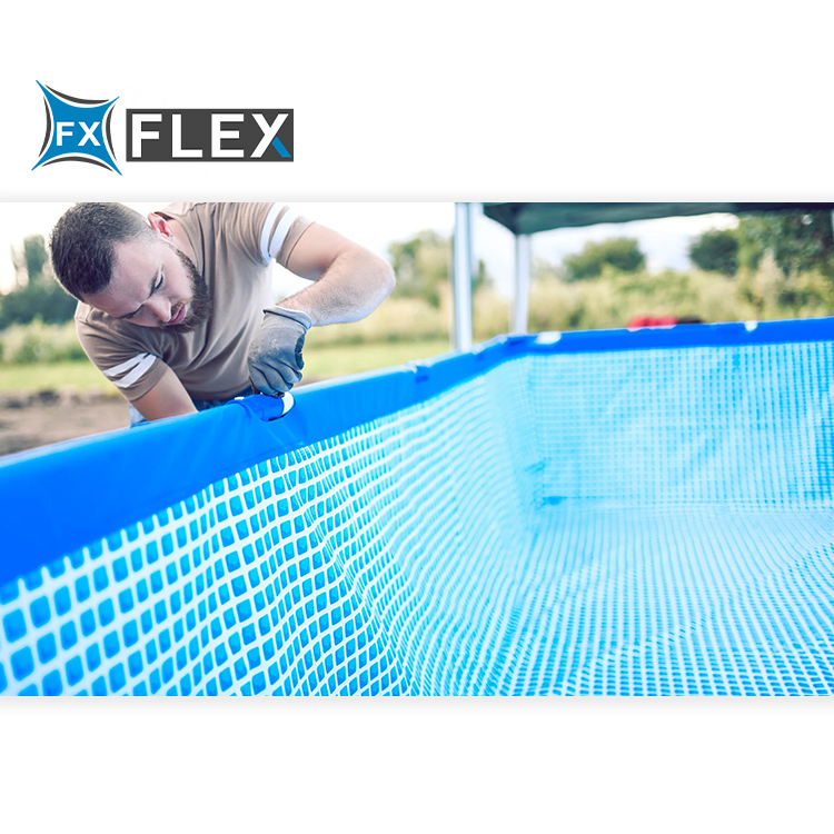 FLFX Китай, оптовая продажа, подкладка для бассейна 2 мм, ПВХ-подкладка для бассейна, ПВХ-брезент