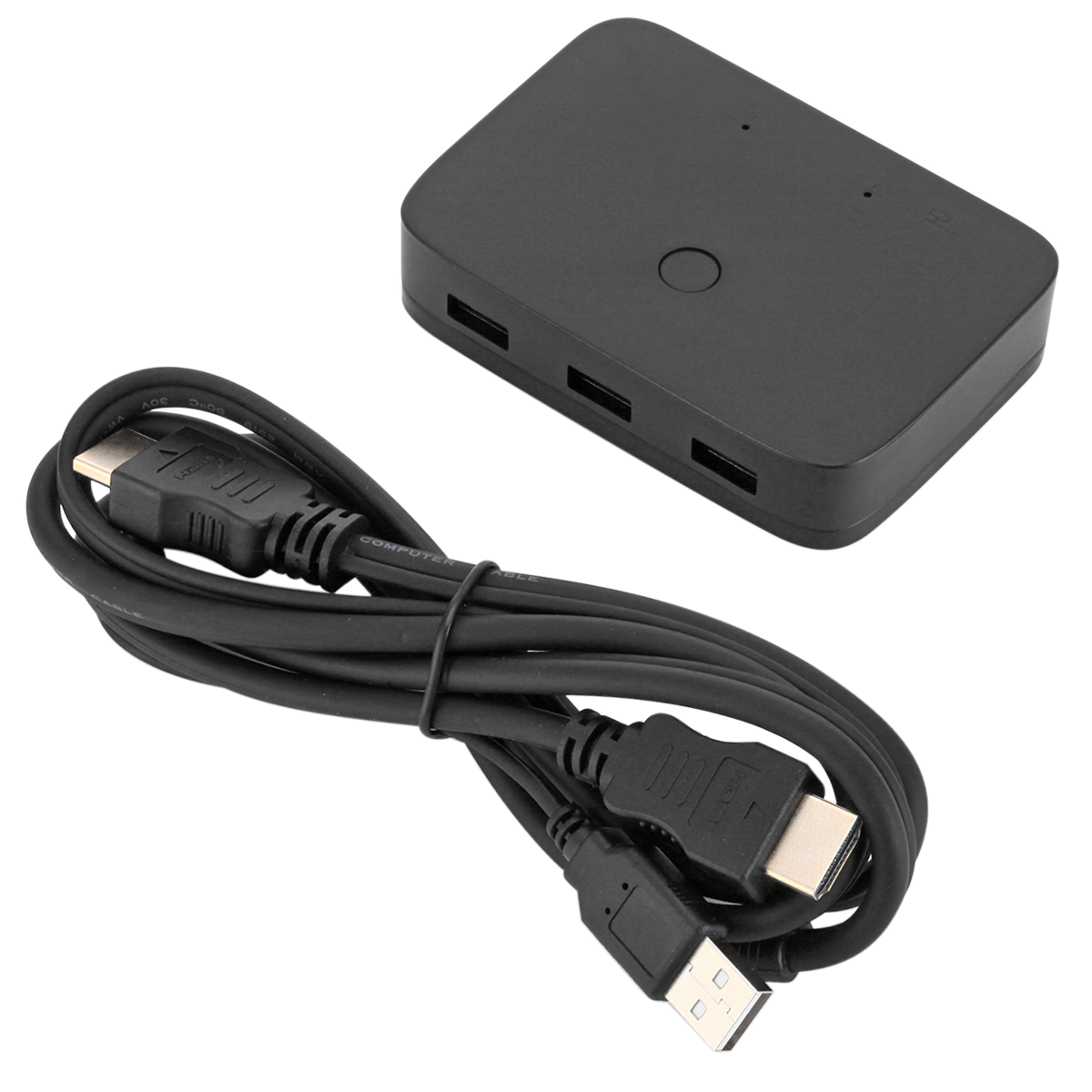 Производители поставляют компьютер совместное использование USB мышь клавиатура монитор 2 в 1 выход 4K kvm переключатель hd mi