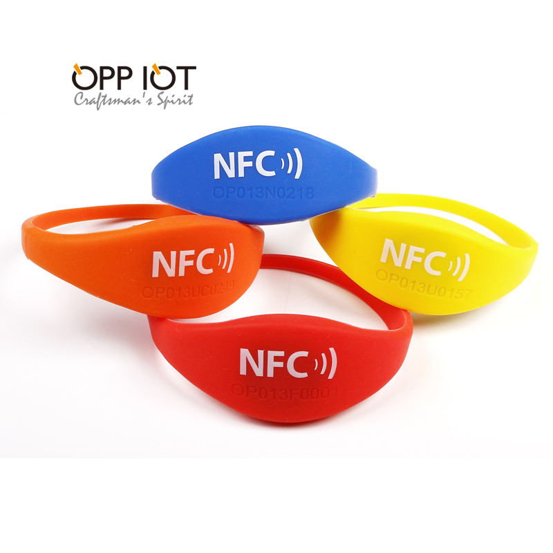 OP013 RFID плавание браслет RFID силиконовый Современный браслет NFC платежный браслет