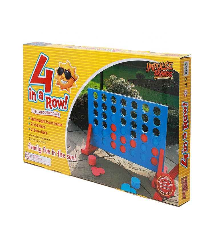 Семейная Игра Giant 4 Connect in a Row Garden игра Four in A Row Giant EVA 4 in a Row