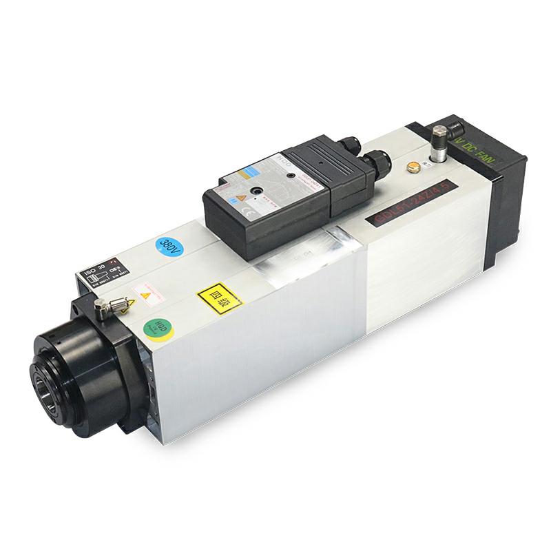 HQD ATC 4.5kw 380V ISO30 CNC Air Cooled automatic tool change atc Spindle Motor for milling