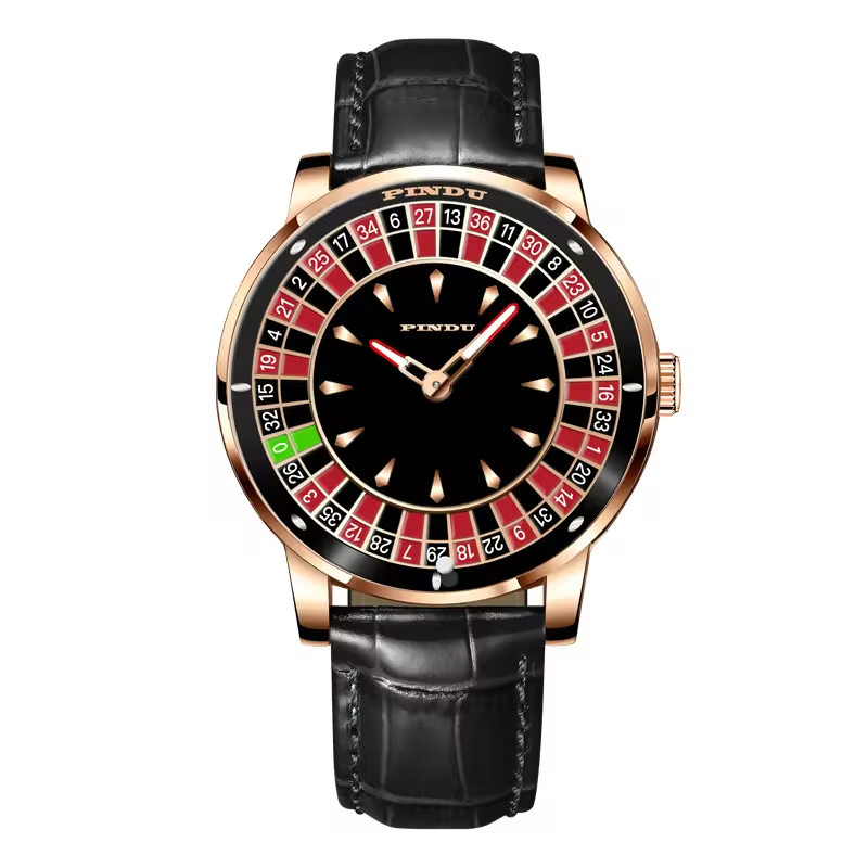 Hot sell Luxury japan movement Watches Gambling Disk Rotate Mens Jacob Automatic Mechanical NH35 Watch roulette casino watch