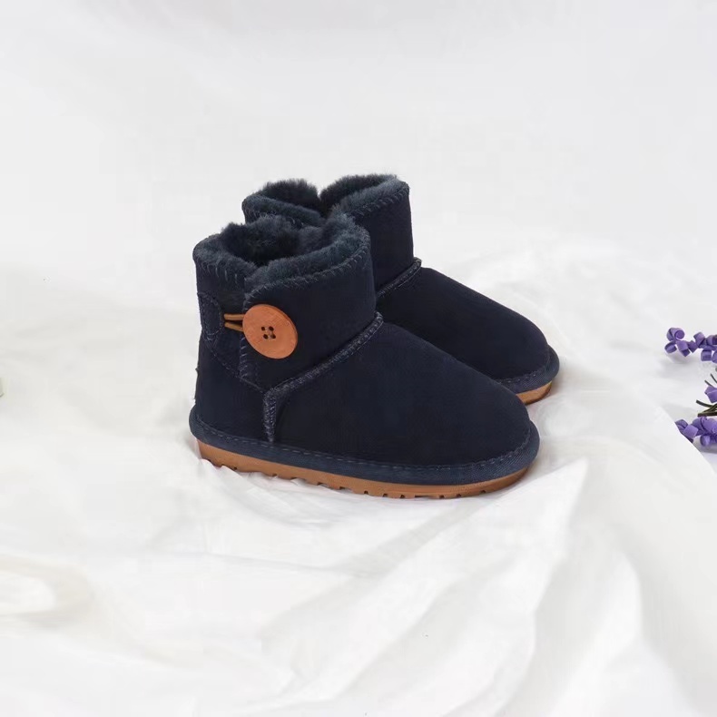 Kid Snow Boots Best Quality New Style Warm And Comfortable Warm Children Winter Snow Fur Boots For Kid