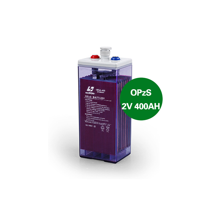 OPzS 2V 400AH свинцово-кислотная трубчатая пластина, стационарный утопленный аккумулятор OPzS 2v 400ah, аккумулятор для хранения
