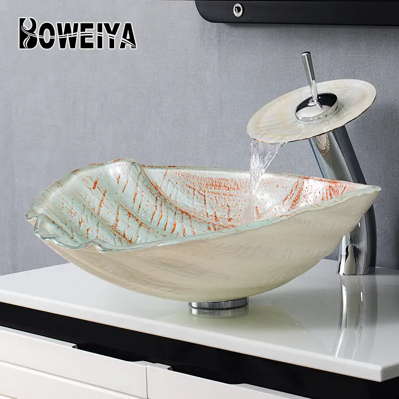 CUPC Modern Designs Customized Artificial Dining Room Special Cabinets Basins Sink Shell Bowl Shape Bathroom Italian Wash Basin