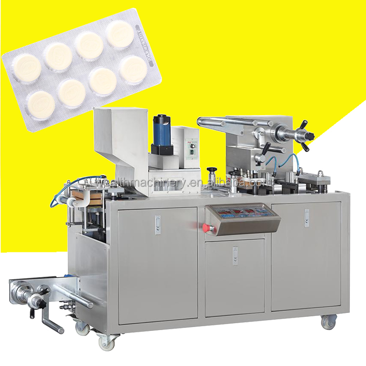 PVC Aluminum Foil Olive oil Margarine Cheese Water Blister Packing Filing Sealing Machine Tablet Pill Capsules Blister Packaging