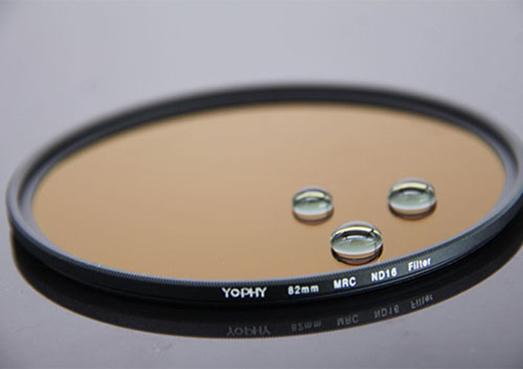 YOPHY DSLR Camera ND16 Filter 4 Stop двусторонний многослойный фильтр с нанопокрытием 55 мм