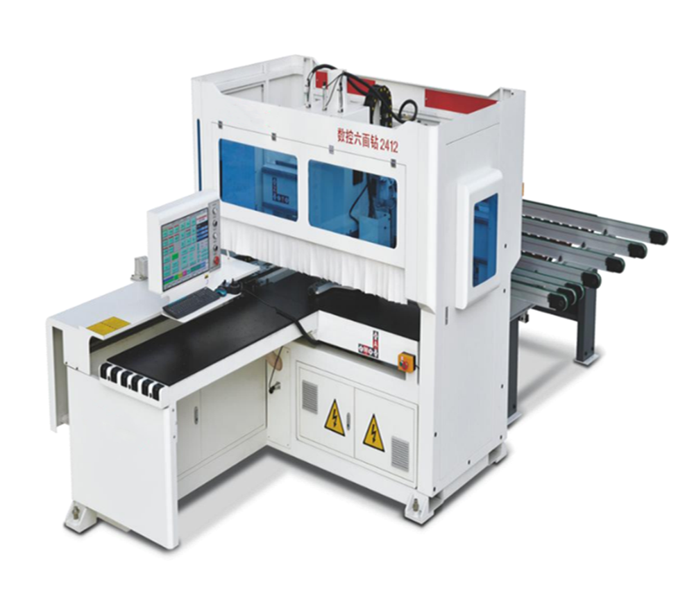 Wooden furniture multi face cnc drilling equipment woodworking panel furniture door cabinet milling slotting cnc driller