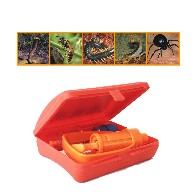 2020 оптовая продажа ABS Материал 152*58*26 см медицинские принадлежности Venom Snake Ant Bite Kite Insect Venom extractor kit