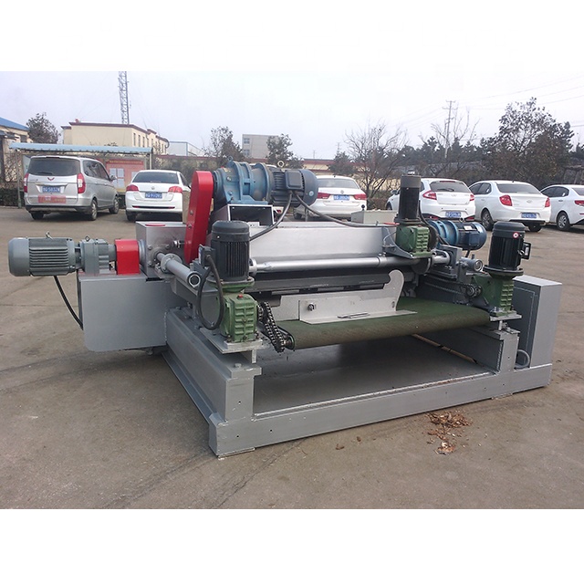 4feet veneer spindleless peeling machine