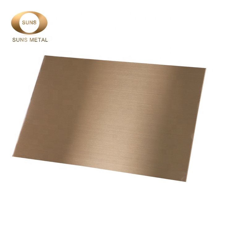 Color stainless steel sheet / brush stainless steel plate for decoration
