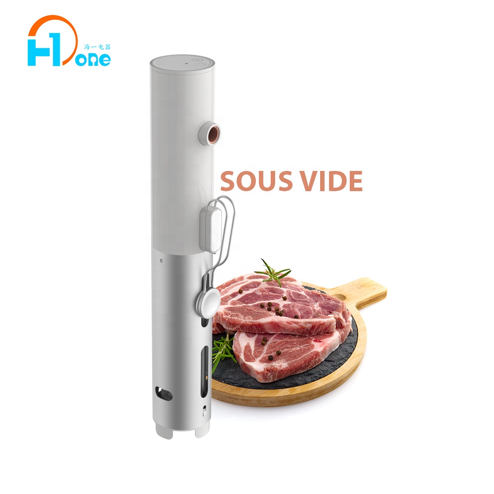 H-one Design 1200W Immersion Circulator Sous Vide Cook Steak with WIFI Control White Smart Sous Vide Cooker Machine 220V