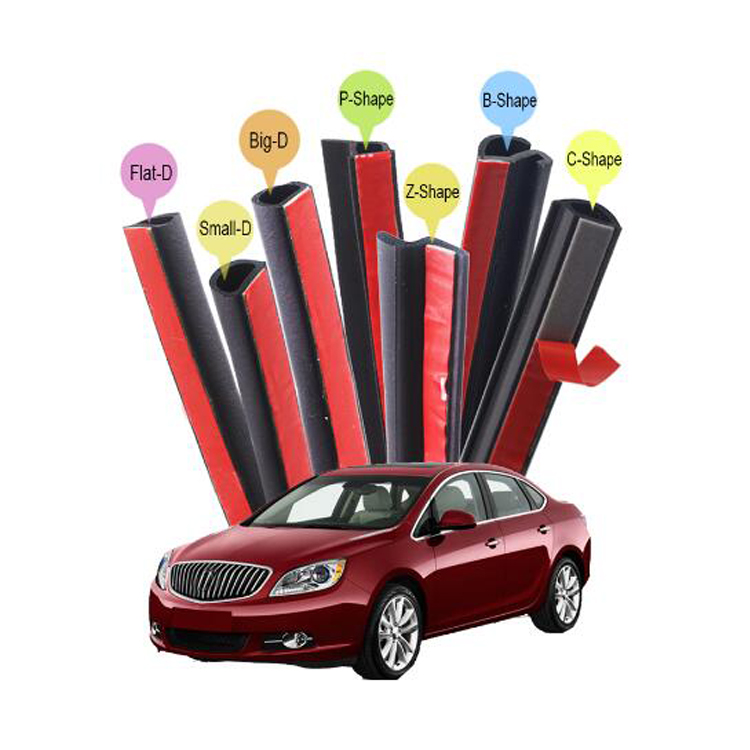 Auto Seal Edge Trim Weatherstrip Rubber Car Sealing Strip For Buick Century Verano Excelle Imseoer