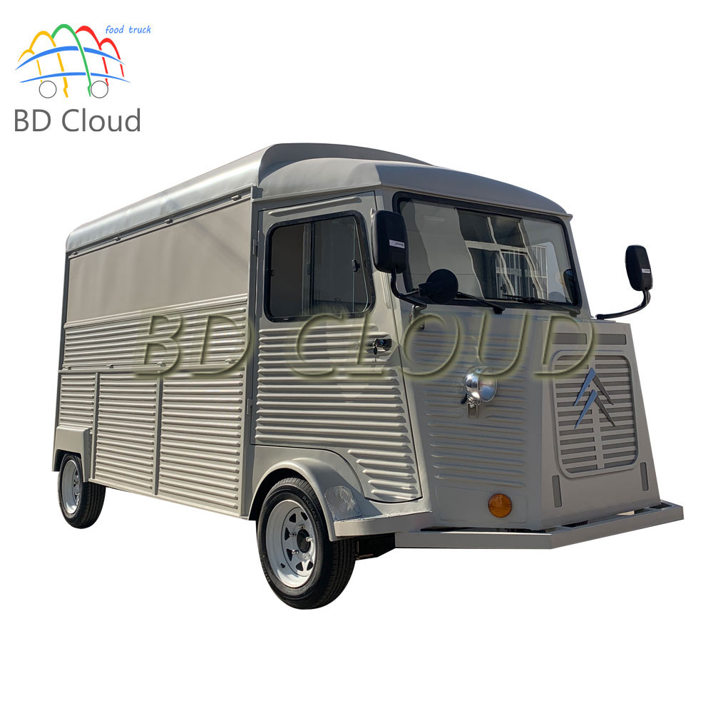 Высококачественный ретро-грузовик citroen hy 1:1 с электрическим двигателем