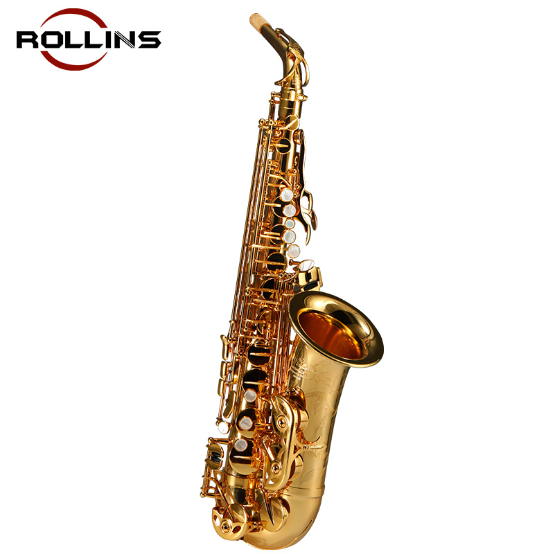 Professional Alto saxophone,24K Gold-palted saxophone