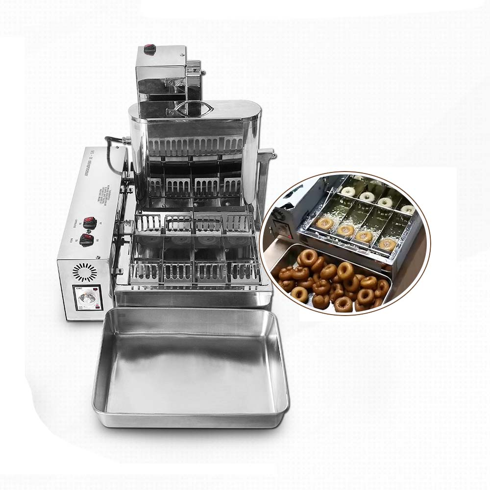 Commercial High Quality Hot Sale Commercial Automatic Donut Maker Single Row Mini Automatic Donut Machine