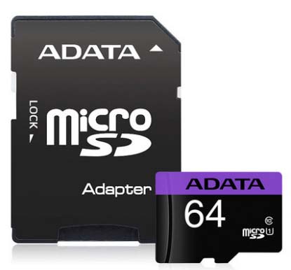 100% оригинальная карта Adata TF/Micro SD 16 Гб/32 ГБ/64 Гб/128 ГБ Розничная упаковка с адаптером