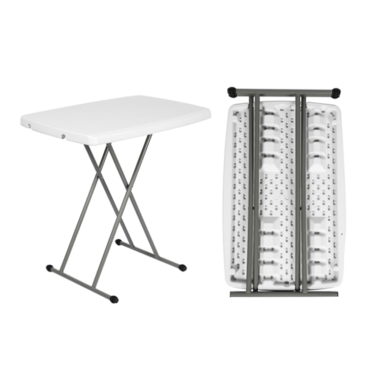 Wholesale Durable Outdoor Unique Small Height-adjust Personal Plastic Folding Side Table