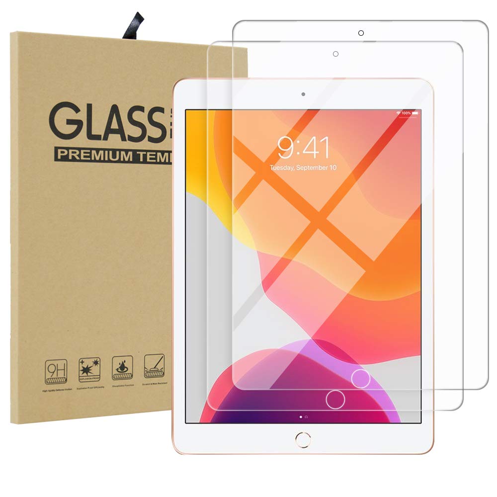 2 упаковки 9H закаленное стекло для защиты экрана для iPad 10 10,9 дюйма Стекло для защиты экрана для iPad Pro 6 12,9 дюйма