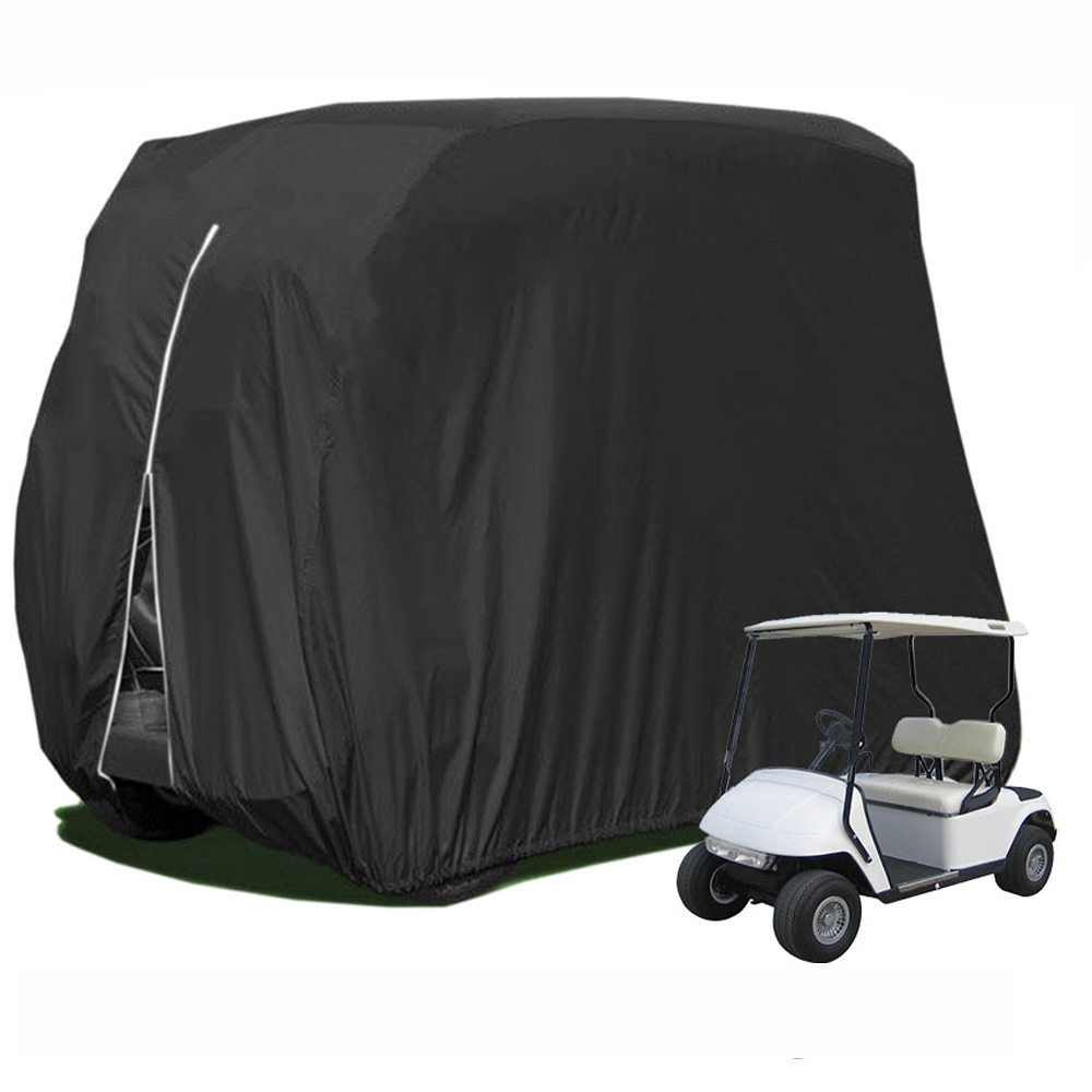 Outdoor Oxford Cloth Golf Cart Cover 4 seater 2 seater Golf Cart Cover Waterproof Motorized Electric Golf Cart Cover