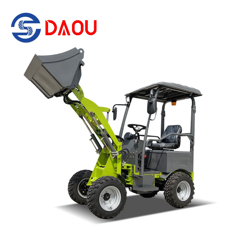 new design CE certification electric mini wheel loader for sale