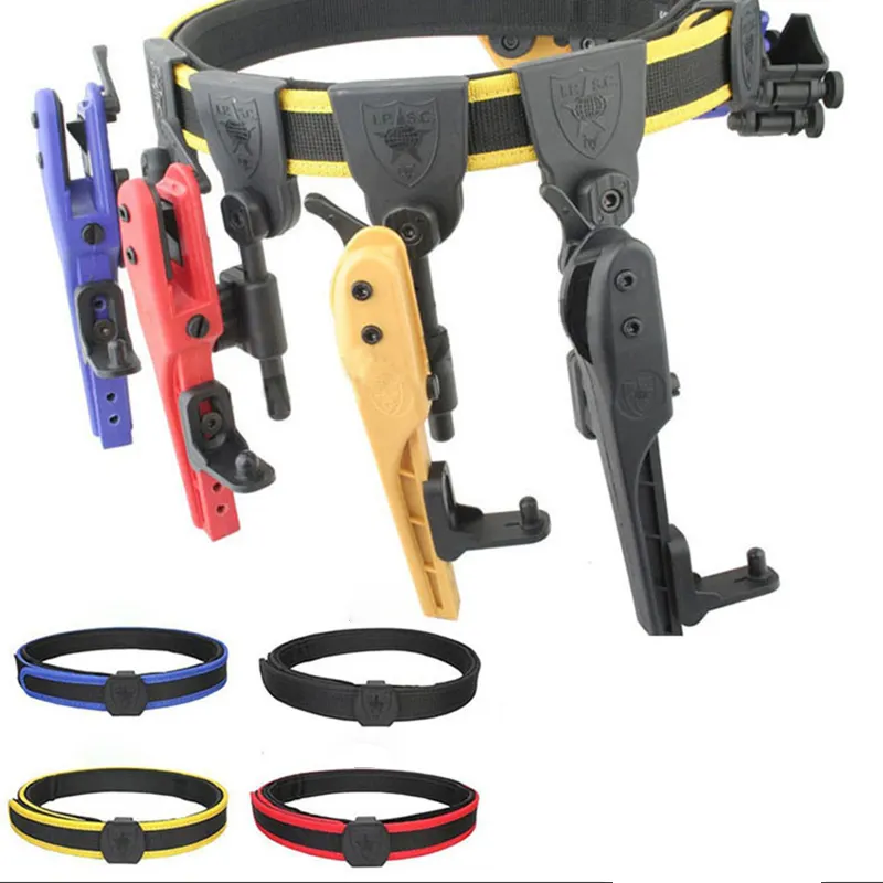 IPSC Professional Adjustable 1.5" waistband cummerbunds Tactical Belt waist Support Hard Belts