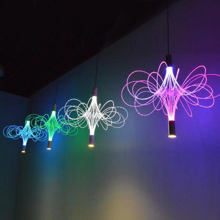 Modern Flower Pendant Lamp Creative Dinning Room/restaurant/bar/cafe/living Room Deco Led Hanging Light