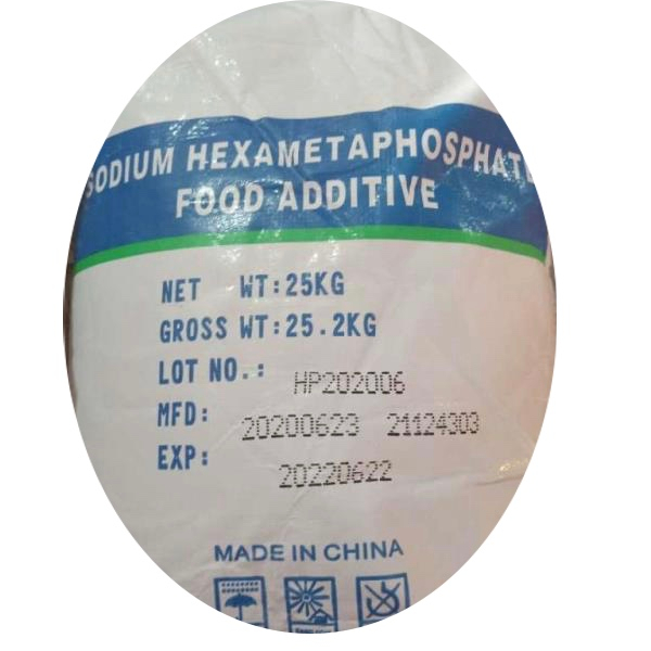 E452(i) Полифосфат натрия/гексаметафосфат натрия SHMP с пищевым классом CAS 10124-56-8/shmp