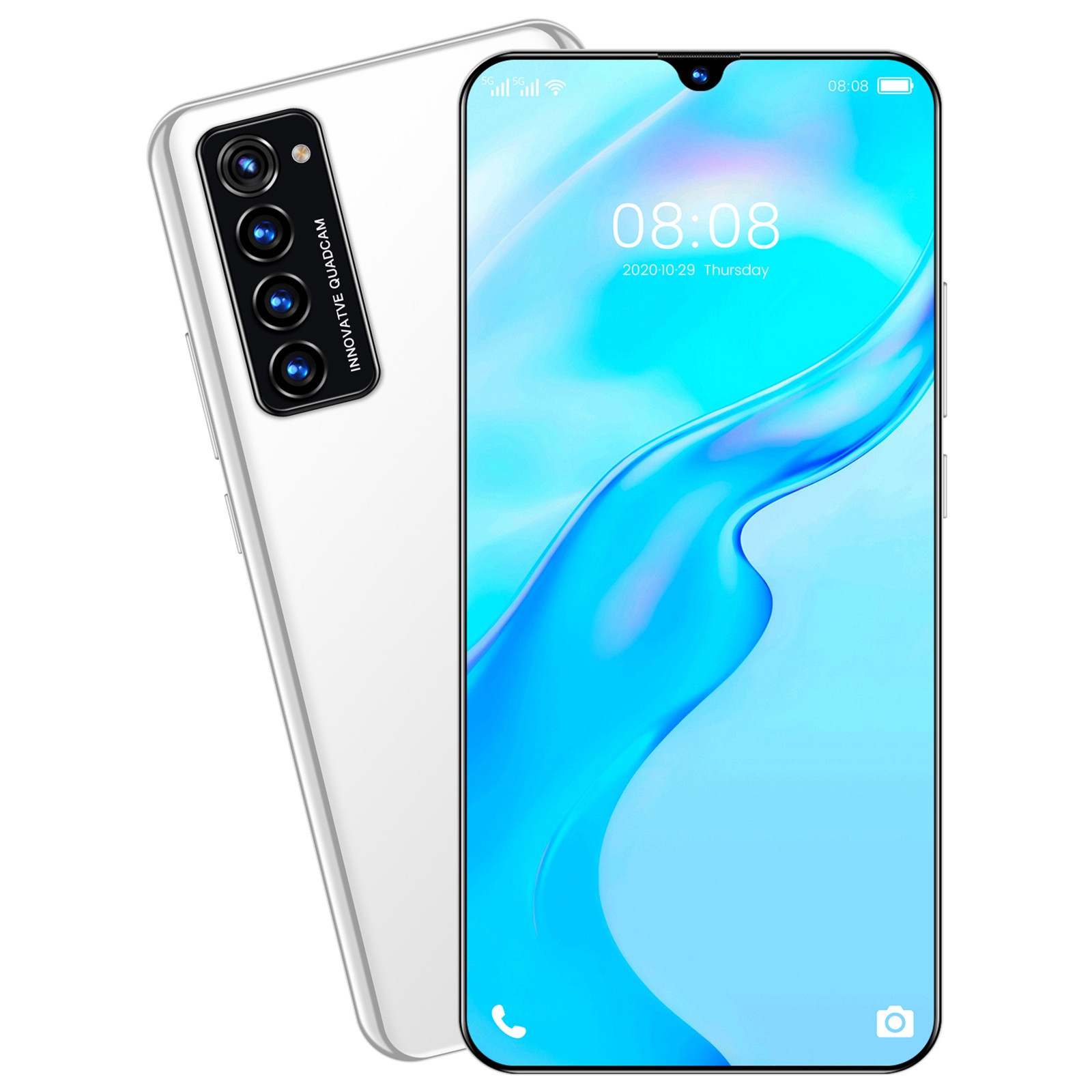 Лидер продаж, смартфон Rimo8 12G + 512G, 7,1 дюймовый полноэкранный мобильный телефон, Покупки онлайн-телефонов