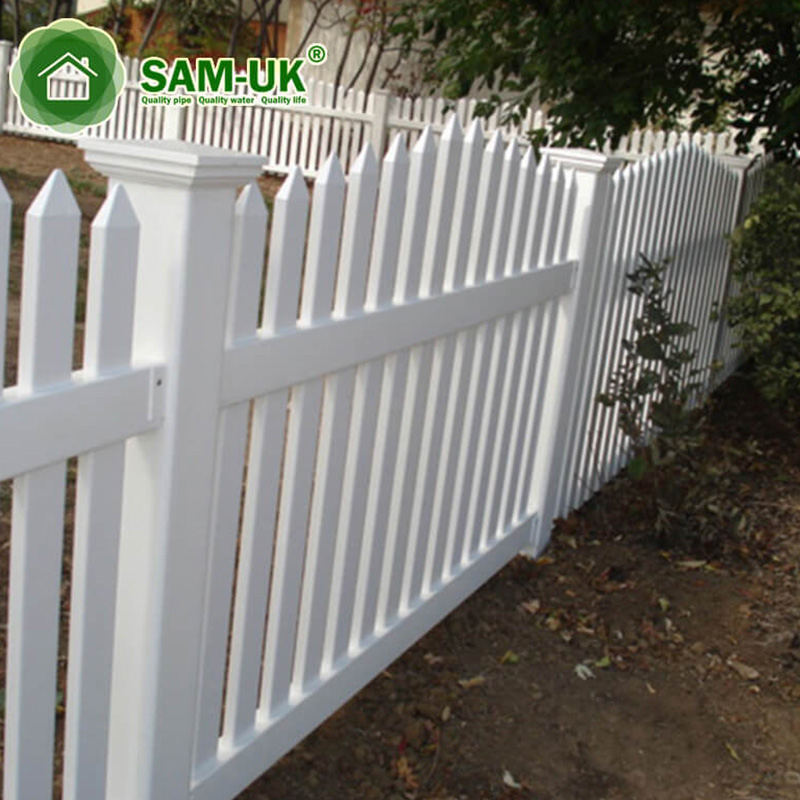 Sam-uk is easy to assemble and UV resistant decorative street barrier safety road barrier plastic fence