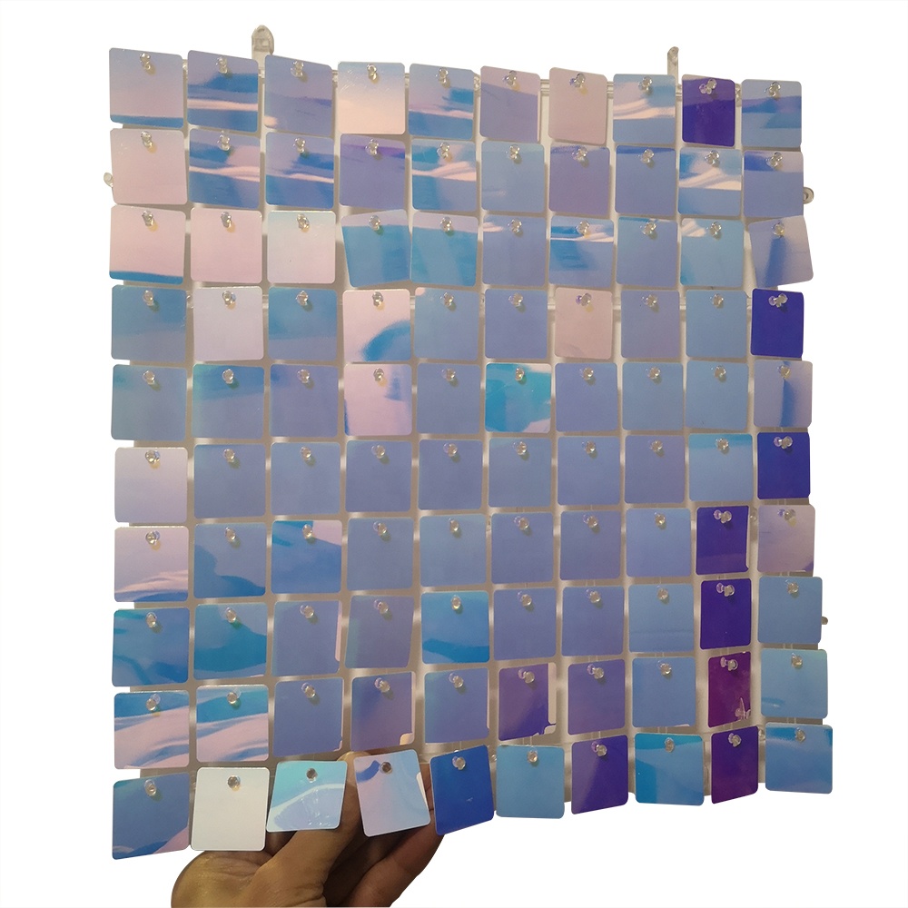 2021 indoor shimmer sequin wall grid panels clear