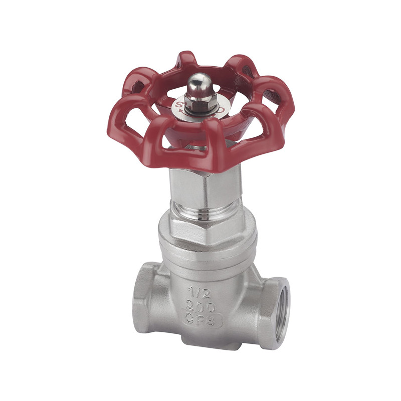 Screw End Ss304 Stainless Steel Thread 2" Cf8 Water DN50 Steam Gate Valve