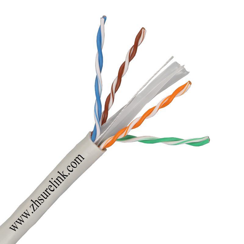 Сертифицированный 4 пары 23AWG 550 мгц неизолированный медный или CCA Интернет-кабель rj45 кабель SFTP CAT6A SSTP CAT6a S/FTP CAT6A