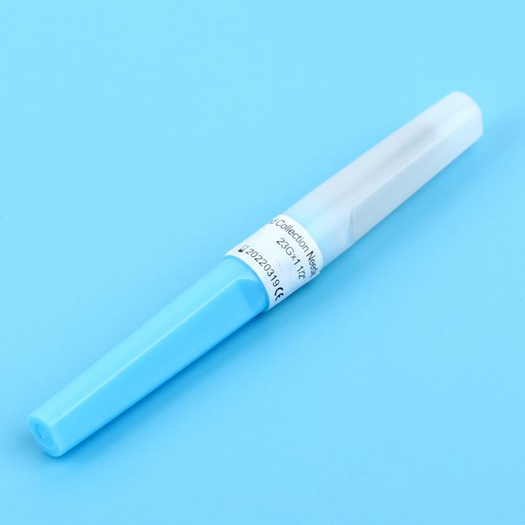 HIgh quality Soft use ce iso multi drawing straight collection needle safety blood