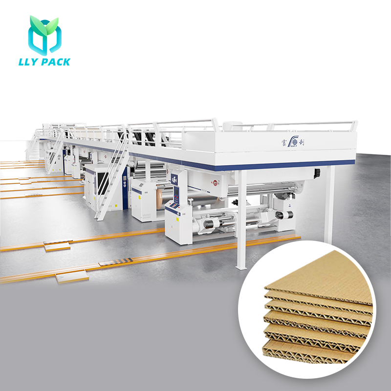 Factory prices of corrugated carton manufacturing machines 5 ply corrugated cardboard line