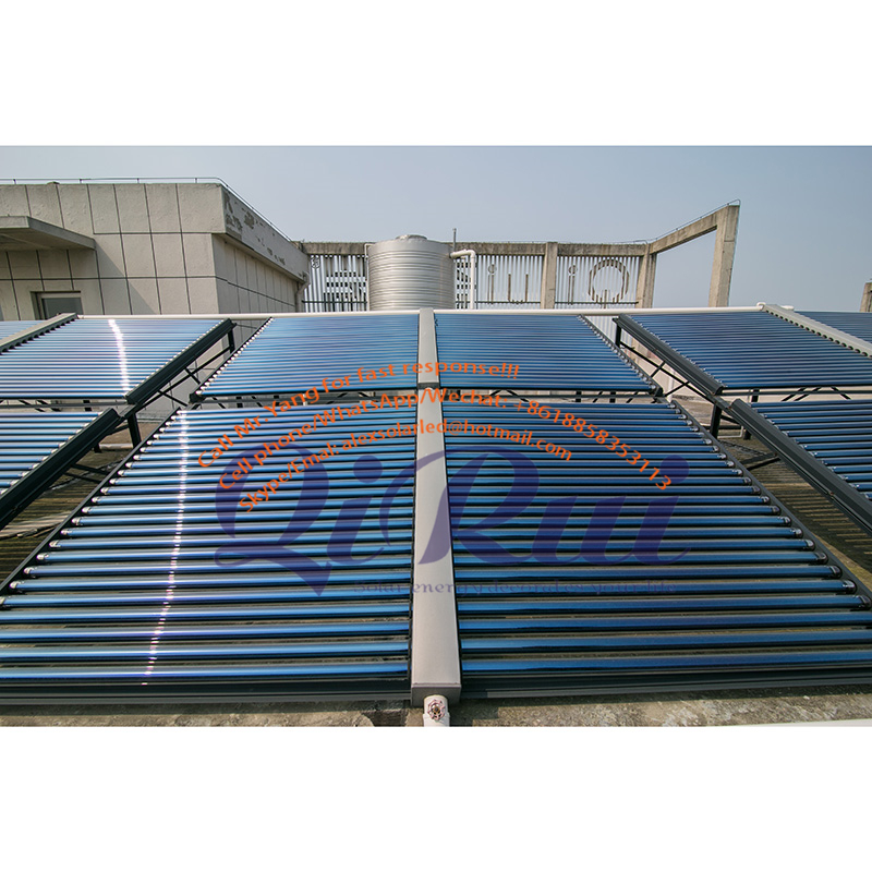 Высокая эффективность calentador de agua para piscina вакуумная трубка termas solares Солнечная Тепловая панель