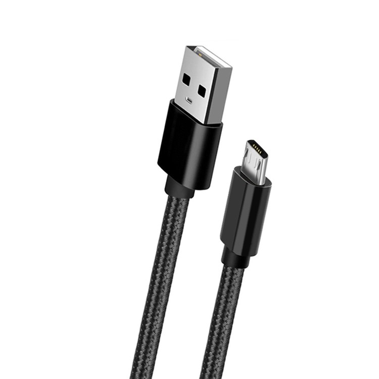 Для Android универсальный 2.1A до 2.4A Многоцветный Плетеный USB кабель для быстрой зарядки