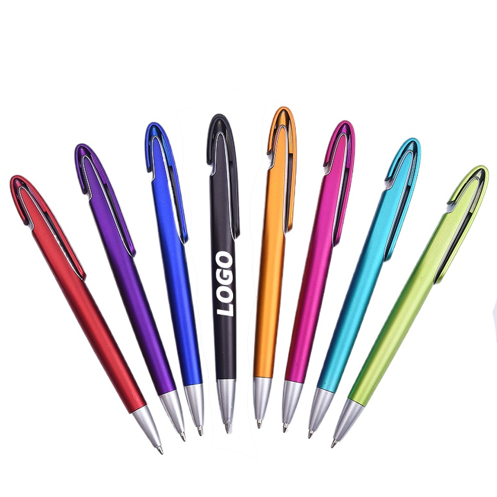 Custom Multicolor Retractable Ballpoint Pens for Daily Use - Cute & Aesthetic, Ideal for Note Taking & Office Writing
