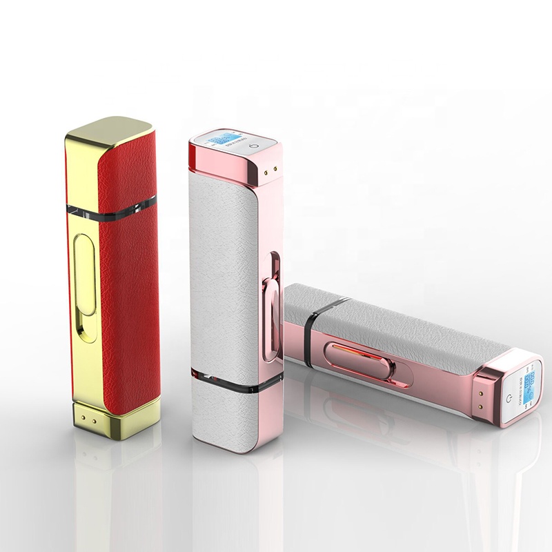 New Rechargeable Small Portable Skin Moisture Tester Mini Face Steamer Nano Facial Mist Spray With Power Bank