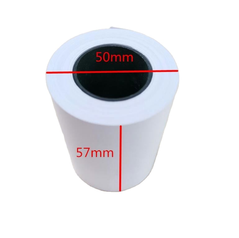 Factory price 4 rolls/pack Cash Register paper rolls 57x60 mm Thermal Receipt Paper