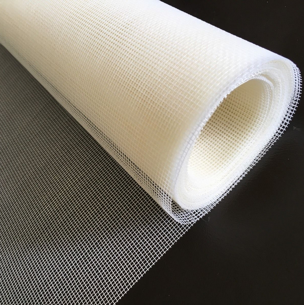 20 X 20 mesh hole portable white fiberglass window screen for Singapore