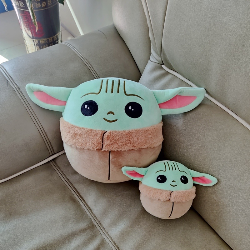 Оптовая продажа, прямая поставка, детская плюшевая игрушка, подушка Master Yoda, мягкие игрушки-куклы Yoda, детский подарок