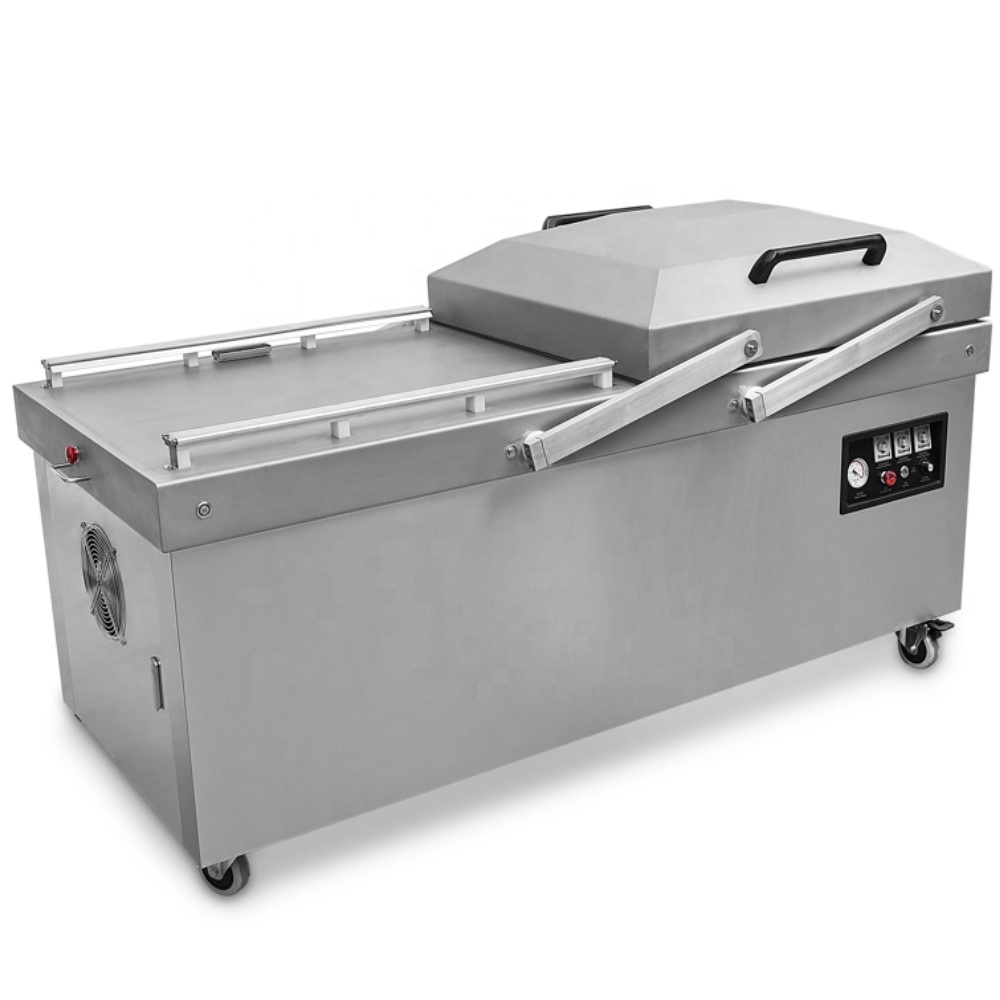 DZ-800 2SA Double Chambers Vacuum Packing Machine 4pcs Sealing Bars Food Vacuum sealer