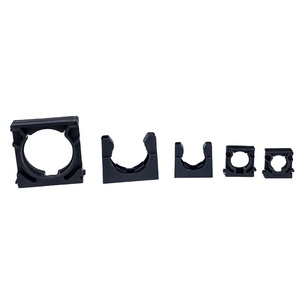 Nylon Conduit Clamp Holders support plastic corrugated hose fixing seat fixing pipe clamp holder without top