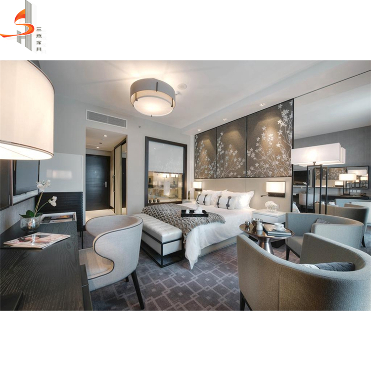 5 Star Modern Luxury Commercial Hospitality Hotel Bed Room Hotel Bedroom Furniture Set