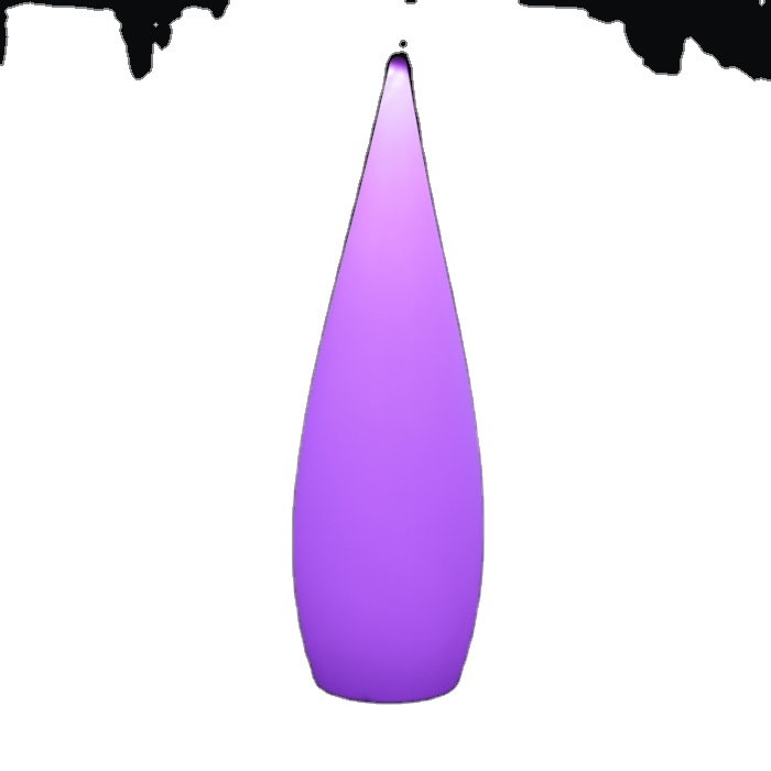 Светодиодная напольная лампа RGB капли воды Наружное освещение 16 видов цветов Сменные для праздника декоративные светильники челнок форма Лидер продаж