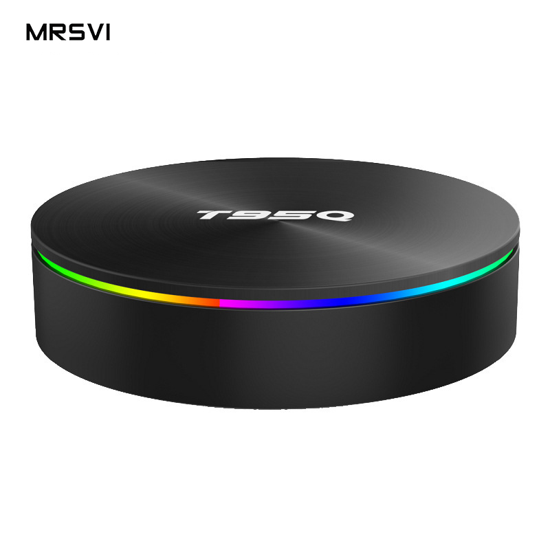 T95Q 4GB RAM 32GB 64GB ROM Android tv box 2.4G/5.8G Dual Wifi 4k streaming Media Player set-top box