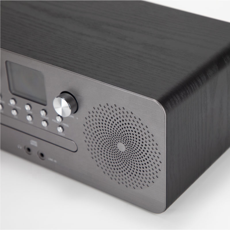 Trettitle Полнодиапазонный деревянный Настольный динамик Android Boombox, бокс для дискотеки, бокс для вечеринки